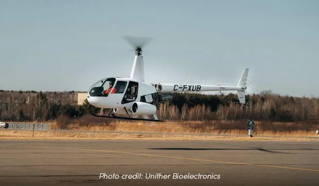 magniX Powers World's First Flight of a Piloted Hydrogen Fuel Cell Helicopter